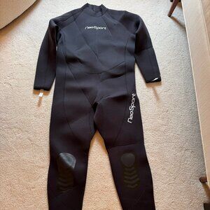 Men’s 5mm Neoprene Backzip Long Sleeve & Pant Wetsuit - Size 3XL